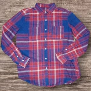 WOMEN'S MOSSIMO BOYFRIEND FIT FLANNEL SHIRT